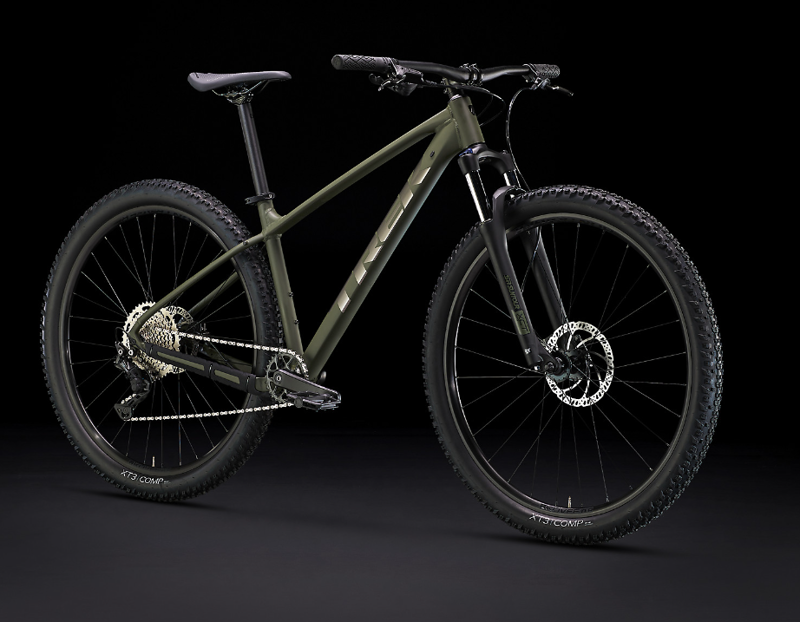 Trek Marlin 6 Gen 3 Hardtail Mountain Bike 2023 in Matte Olive Grey-7